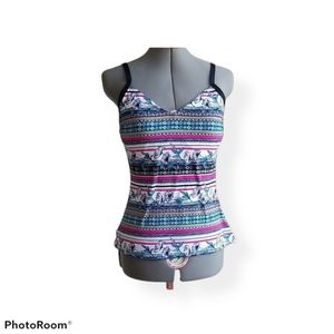Tankini top with matching bottom